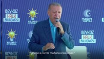 Erdogan llama a la movilización en las elecciones turcas