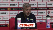 Genesio : « Tout est parfait ce soir » - Foot - L1 - Rennes