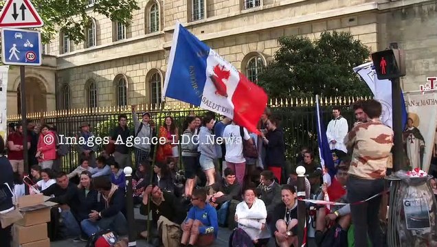 41e Pèlerinage de la Pentecôte Notre-Dame Chrétienté. Paris/France - 27 Mai 2023