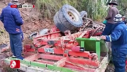 Hombre retornaba de enterrar a su mamá y perdió la vida tras embarrancarse con su vehículo