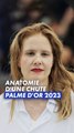 Justine triet parle de son film Anatomie d'une chute, Palme d'Or Cannes 2023