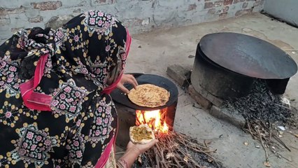 village life - Breakfast time - Good morning - Pakistan