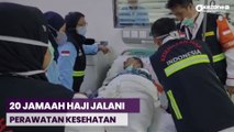 Sakit, 20 Jamaah Haji Dirawat di KKHI dan RS Arab Saudi