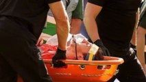 Luton Captain Tom Lockyer Carried Off On A Stretcher In Play Off Final Against Conventry