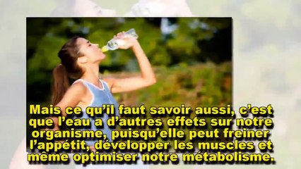 La thérapie de l’eau pour perdre du poids