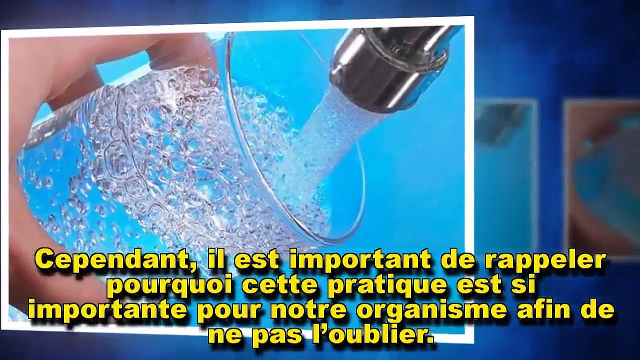 Pourquoi commencer la journée par un verre d’eau