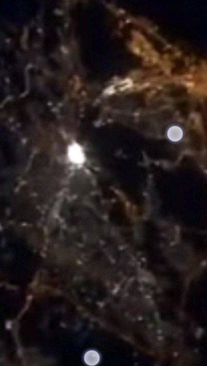 How Mecca & Kaba Looks from Space Station in Saudi Spaceship by Saudi Space Scientist Rayanah Brnawi