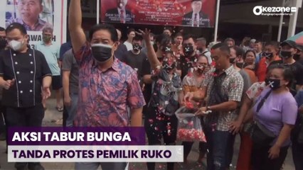 Bangun Jalan dan Drainase Ratusan Juta secara Swadaya, Pemilik Ruko di Pluit Gelar Tabur Bunga