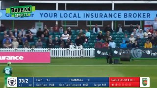 Naseem Shah Today Bowling In T20 Blast _ Naseem Shah Bowling Vs Warwickshire