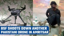 Pakistani drone shot down by BSF in Amritsar; a suspected local smuggler arrested | Oneindia News