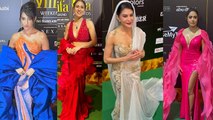 IIFA Awards Green Carpet : Sara Ali Khan, Nushrratt Bharuccha, Nora Fatehi,Jacqueline Fernandez Look