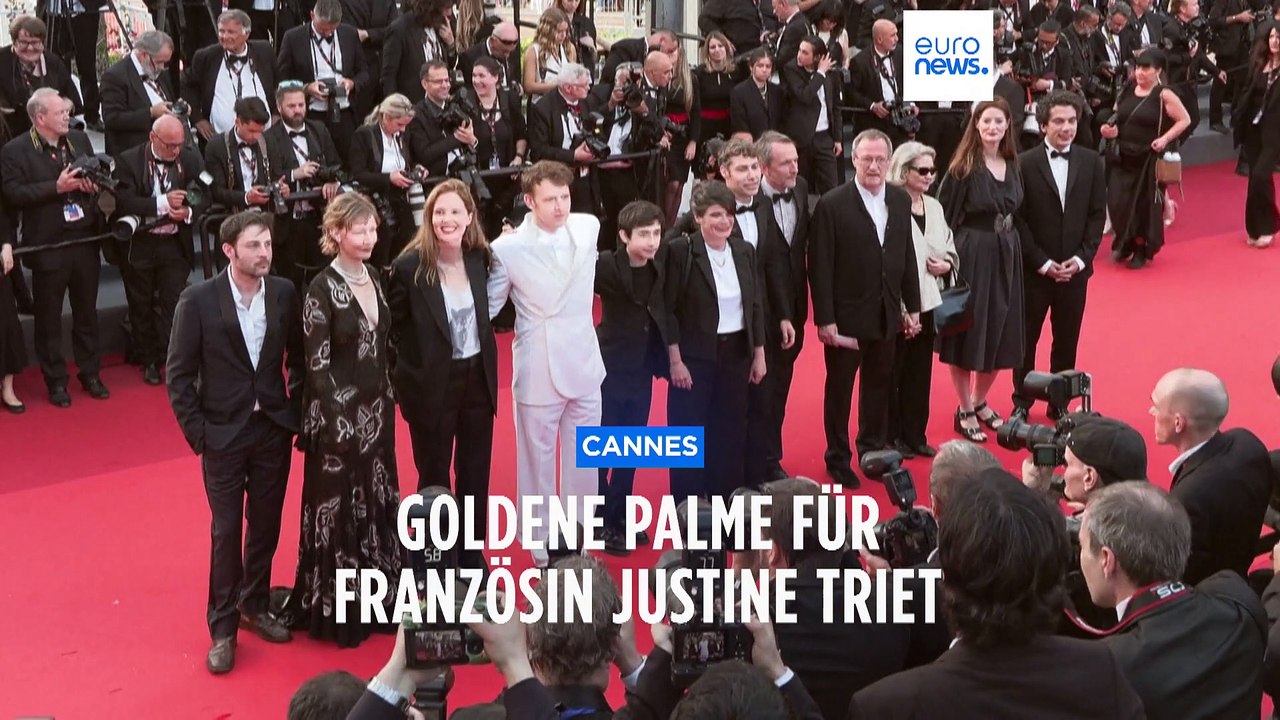 Justine Triet gewinnt Goldene Palme für "Anatomie eines Sturzes"