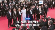 Cannes | 'Anatomie d'une chute', de Justine Triet, gana la Palma de Oro