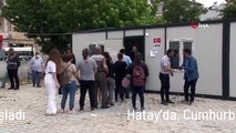 Hatay'da, Cumhurbaşkanlığı 2. tur seçimi için oy verme işlemi başladı