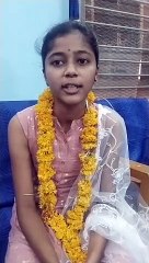 Mansi used to go to school 11 km away, today topper