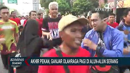 Tanggapi soal 'Lari untuk Selfie', Ganjar Pranowo: Kalau Mau Sehat, Olahraga!