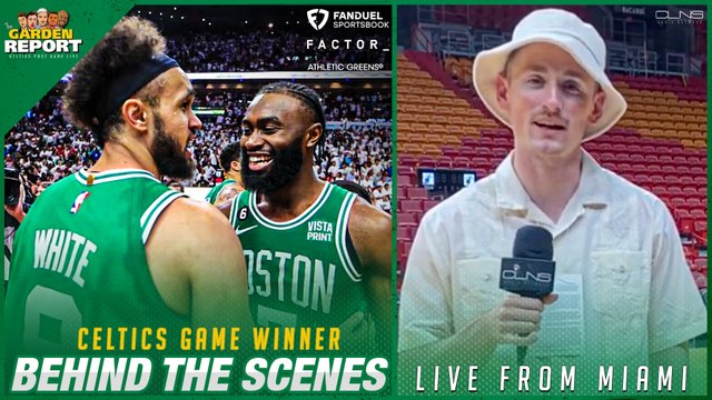 INSIDE the Celtics Locker Room After Derrick White Game Winner | Game 6 ReactionINside Celtics locker room after Derrick white Game 6 winner