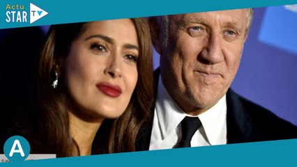 « On avance ensemble » : Salma Hayek fait de tendres confidences sur son couple avec François-Henri