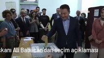 DEVA Partisi Genel Başkanı Ali Babacan'dan seçim açıklaması