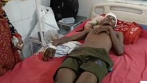 बांदा: दबंग ने दो युवकों पर किया कुल्हाड़ी से हमला, घायल युवक लड़ रहा मौत से जंग