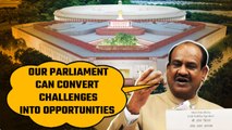 New Parliament Building Inauguration: Lok Sabha Speaker Om Birla’s special message | Oneindia News