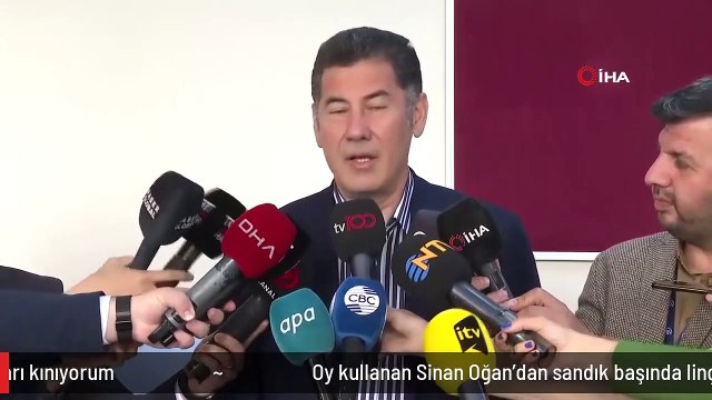 Oy kullanan Sinan Oğan'dan sandık başında linç isyanı: Yapılanları kınıyorum