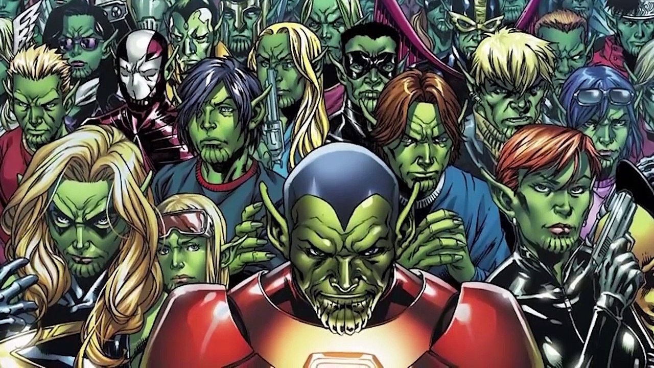 Secret Invasion Trailer Super Skrull Scene Breakdown and Iron Man Armor Wars Marvel Easter Eggs