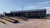 Le nouveau skatepark de Montpellier, installé à Grammont, comprend 9.000 m2 dédiés aux passionnés de glisse