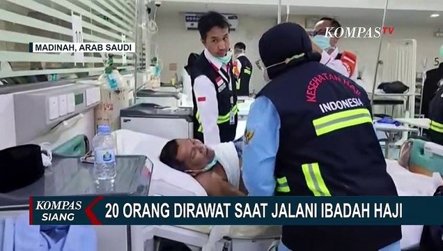 Sakit di Tengah Ibadah, 20 Jemaah Haji Indonesia Dirawat di Madinah