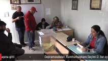 Depremzedeler, Cumhurbaşkanı Seçimi 2. tur oylaması için sandık başına gitti