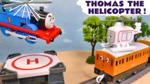 THOMAS The Helicopter Toy Train Story With Harold Annie And Clarabel
