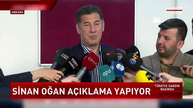 Oy kullanan Sinan Oğan'dan sandık başında linç isyanı