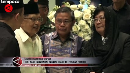 Jusuf Kalla Mengenang Sosok Sarwono Kusumaatmadja