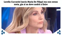 Lorella Cuccarini lascia Maria De Filippi ma non senza meta, gia si sa dove andrà a finire