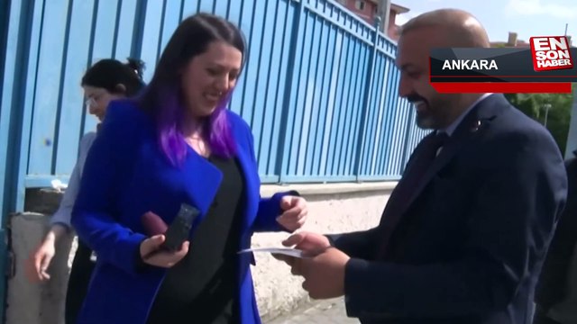 Ankara’da sandıkta evlilik teklifi