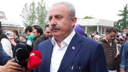 TBMM Başkanı Şentop, Cumhurbaşkanlığı 2. turu için oy kullandı