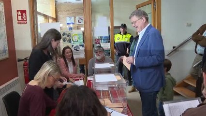 Video herunterladen: Ximo Puig vota en Morella: 