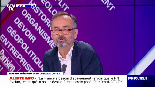 Discours de Justine Triet à Cannes: En paillettes, parler du bleu de travail, c'est d'une indécence , réagit Robert Ménard
