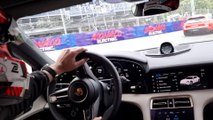 Vuelta onbord con un Porsche Taycan Turbo S al Circuito de Mónaco