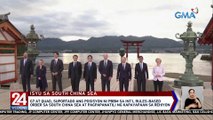 G7 at Quad, suportado ang posisyon ni PBBM sa int'l rules-based order sa South China Sea at pagpapanatili ng kapayapaan sa rehiyon | 24 Oras Weekend