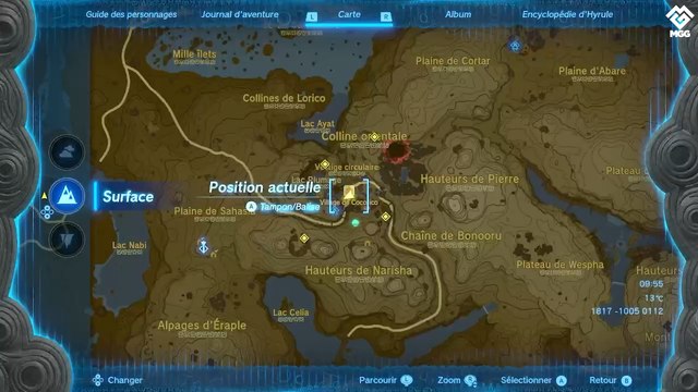 Cercle floral Zelda Tears of the Kingdom : A quoi sert cette mystérieuse couronne de fleurs ?