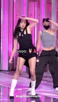 qui a de nouveau mis le rosé en colère lors de la fermeture de l'étape d'inkigayo #blackpink #jennie #jisoo #lisa #rosé