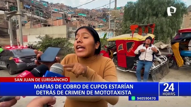 SJL: mototaxista extranjero es asesinado de siete disparos