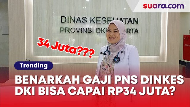 Gaji dan Tunjangan PNS Dinkes DKI, Benarkah Bisa Capai Rp34 Juta Seperti Ngabila Salama?