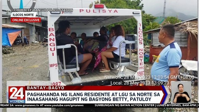 Nagpapatuloy ang paghahanda ng mga LGU sa pagdating ng Bagyong Betty | 24 Oras Weekend