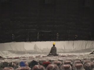 A really big show: Imax screen being installed in Noblesvill