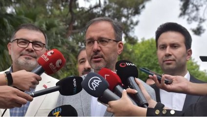 Bakan Kasapoğlu, oyunu İzmir'de kullandı