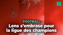 Lens s’embrase pour la Ligue des champions, à Bollaert et dans les rues
