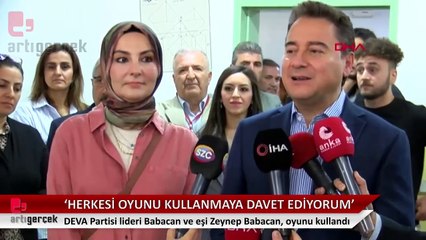 Babacan oyunu kullandı: Herkesi oyunu kullanmaya davet ediyorum