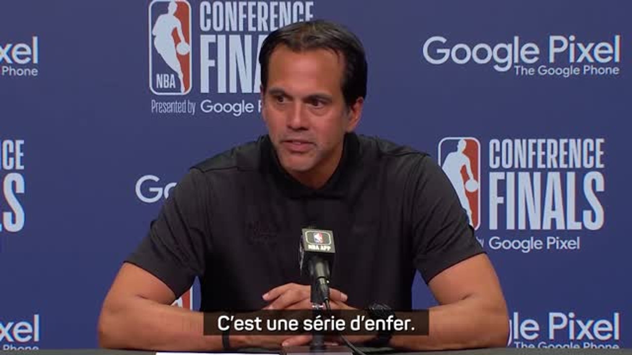 Heat - Spoelstra : "Une série d'enfer, mais nous allons y aller et y arriver"